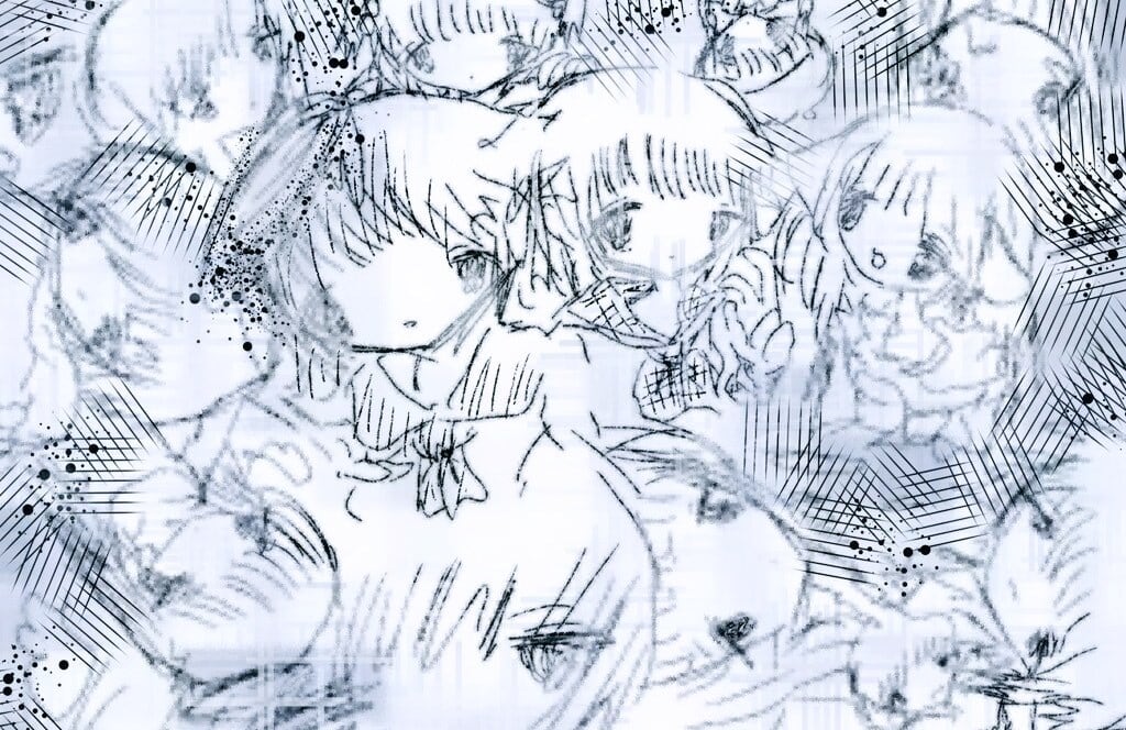 「うしろの白色、だあれ。」