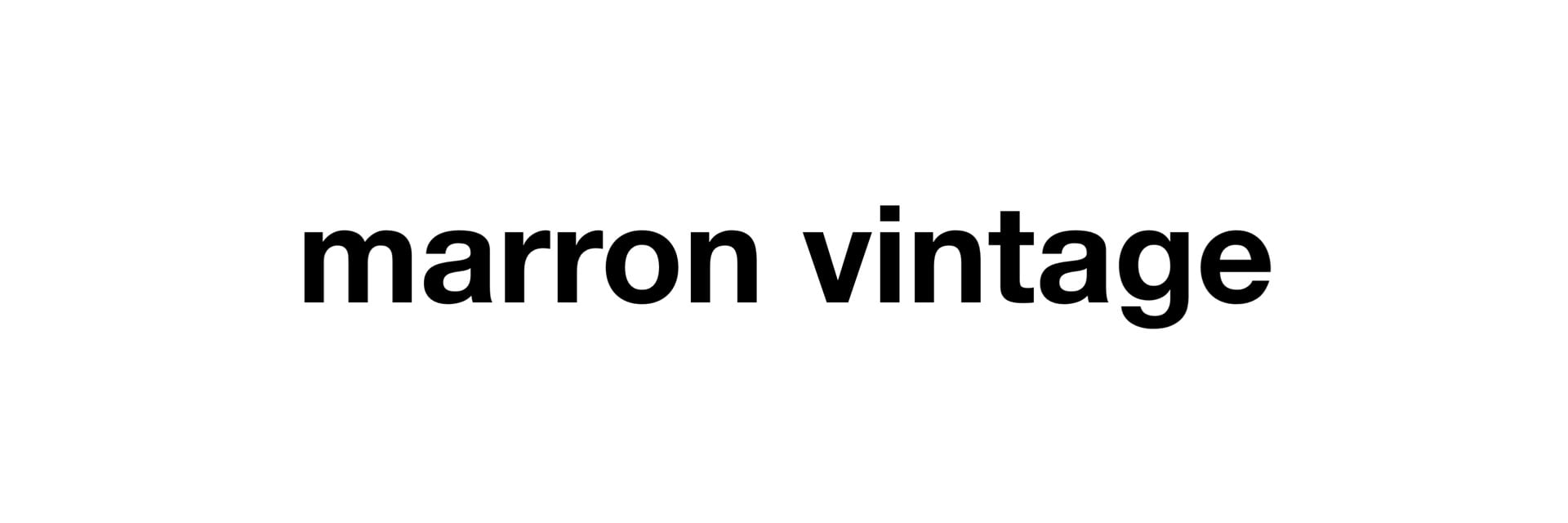 marron vintage