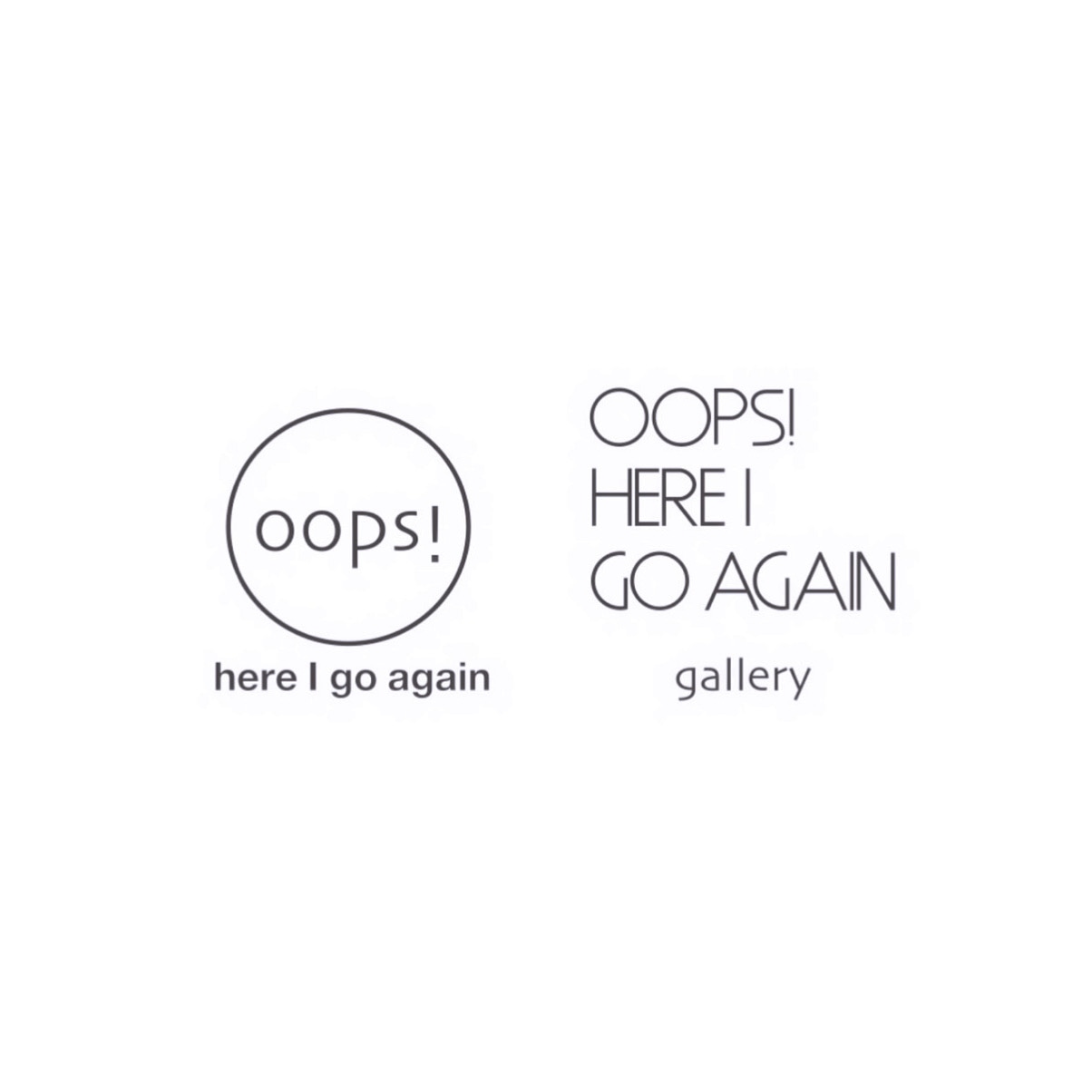 oops!  here I go again / gallery