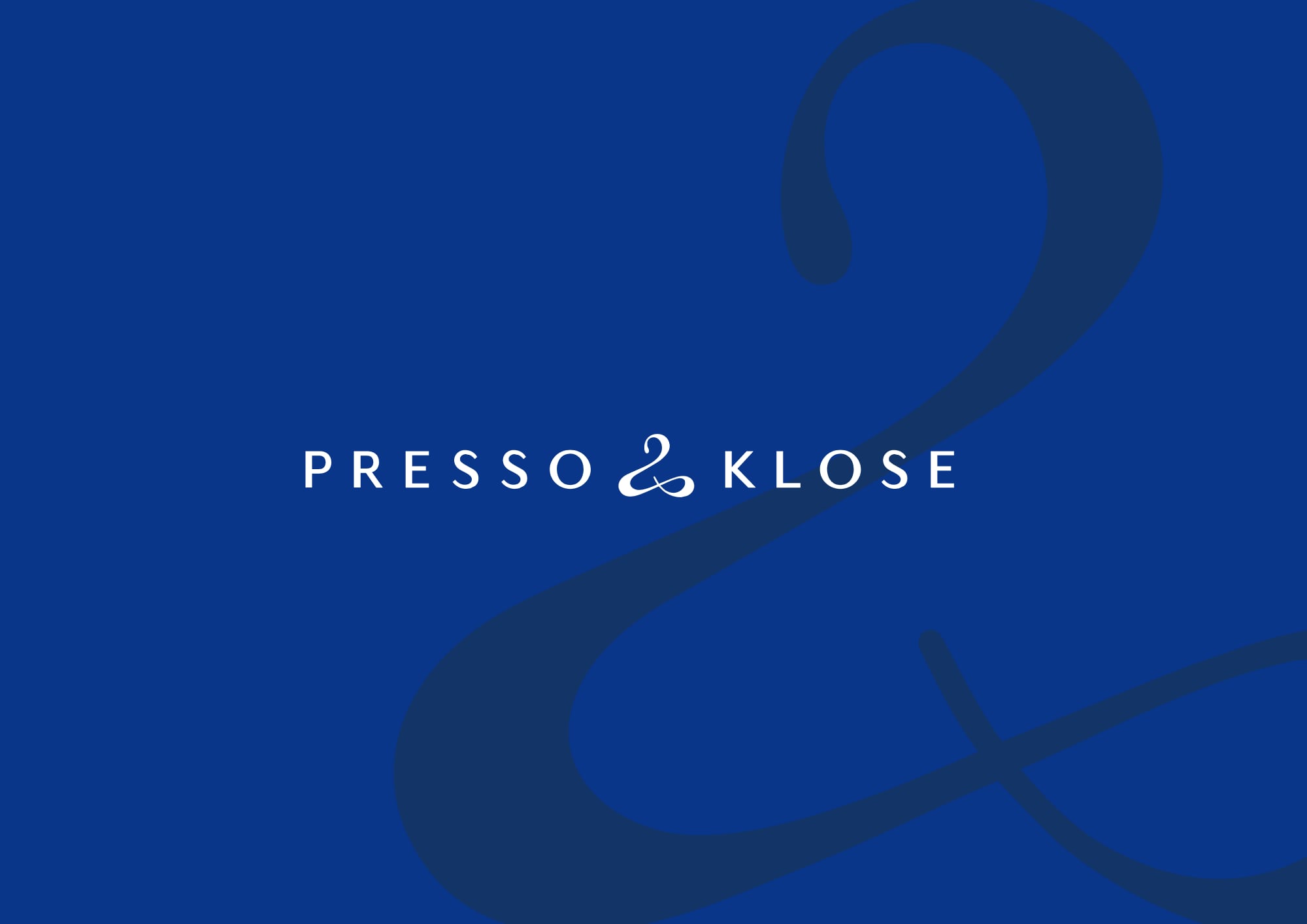 PRESSO&KLOSE
