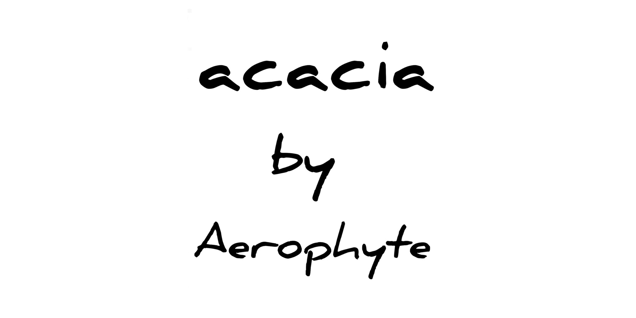 acacia by Aerophyte