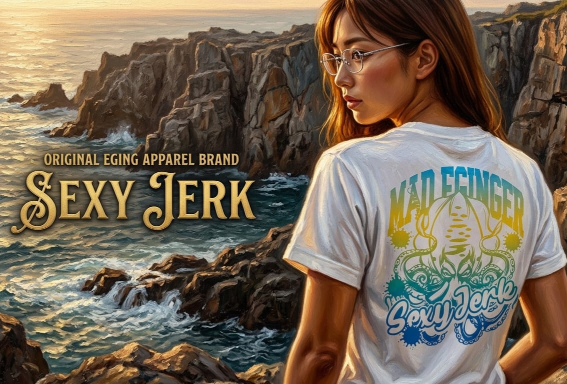 sexy jerk | 障泥烏賊（アオリイカ）ブランドTシャツショップ（セクシージャーク）