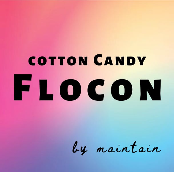 cotton candy FLOCON