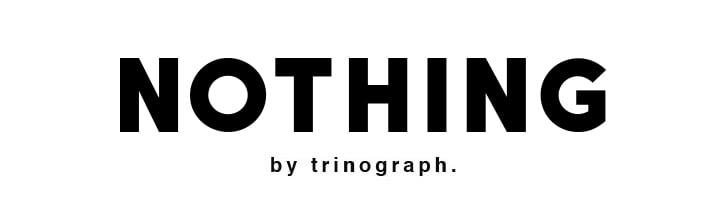 NOTHING by trinograph.