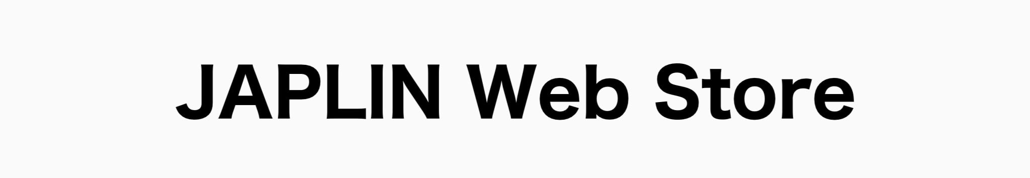 JAPLIN Web Store