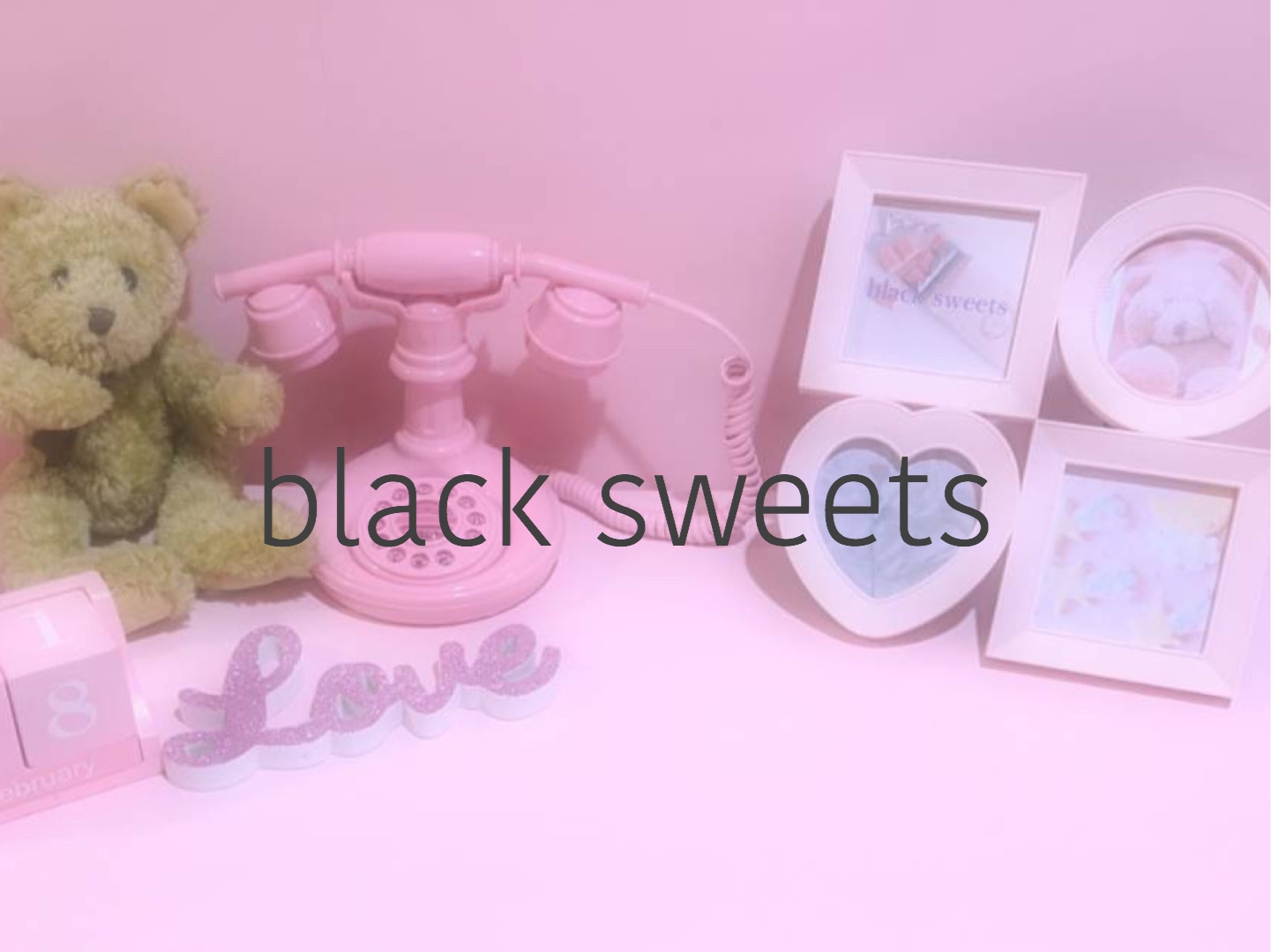 black sweets・かわいいネイルチップ販売