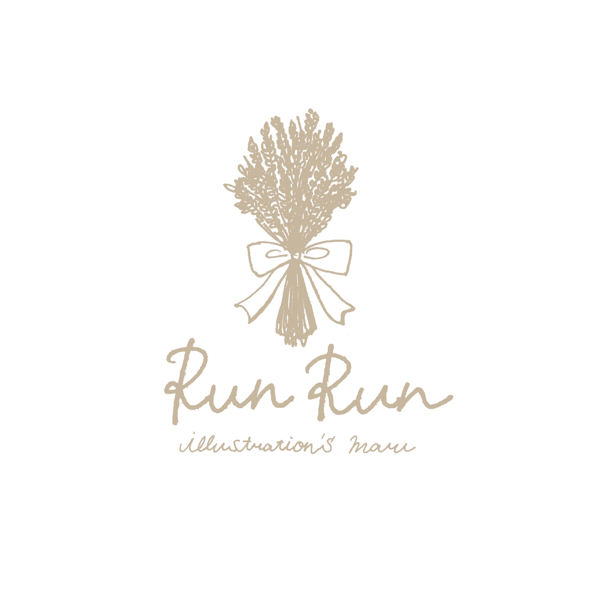 似顔絵ウェルカムボード RunRun