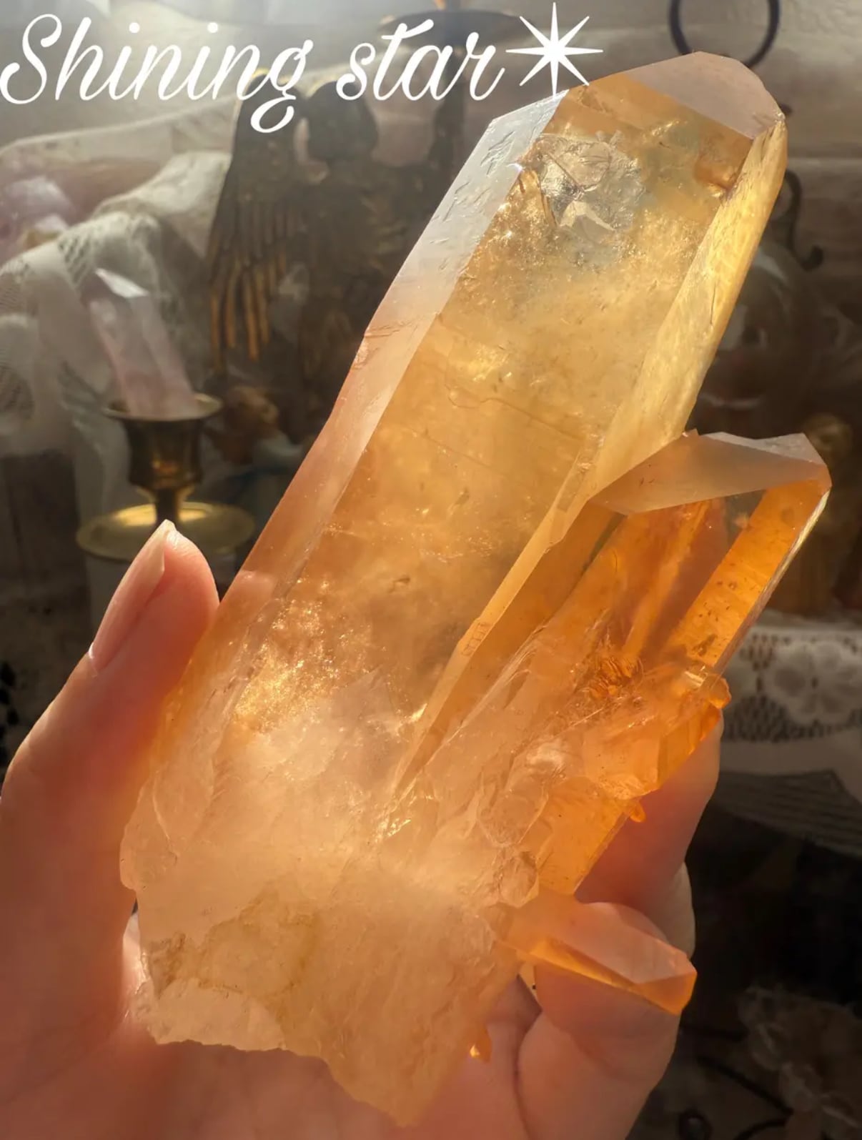 ホワイトムーンストーンのスフィア | shining star☆