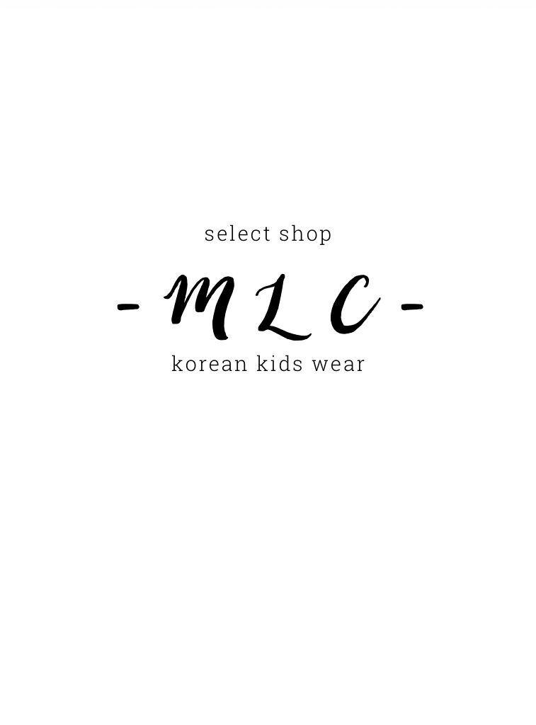 korean kids wear / mlc