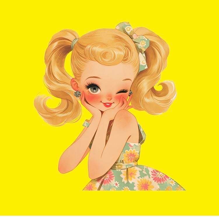 dreamy girl