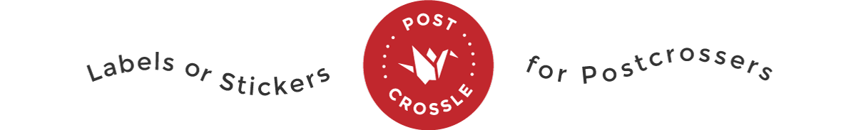 Postcrossle ポスクロ・エアメール・船便シールのお店