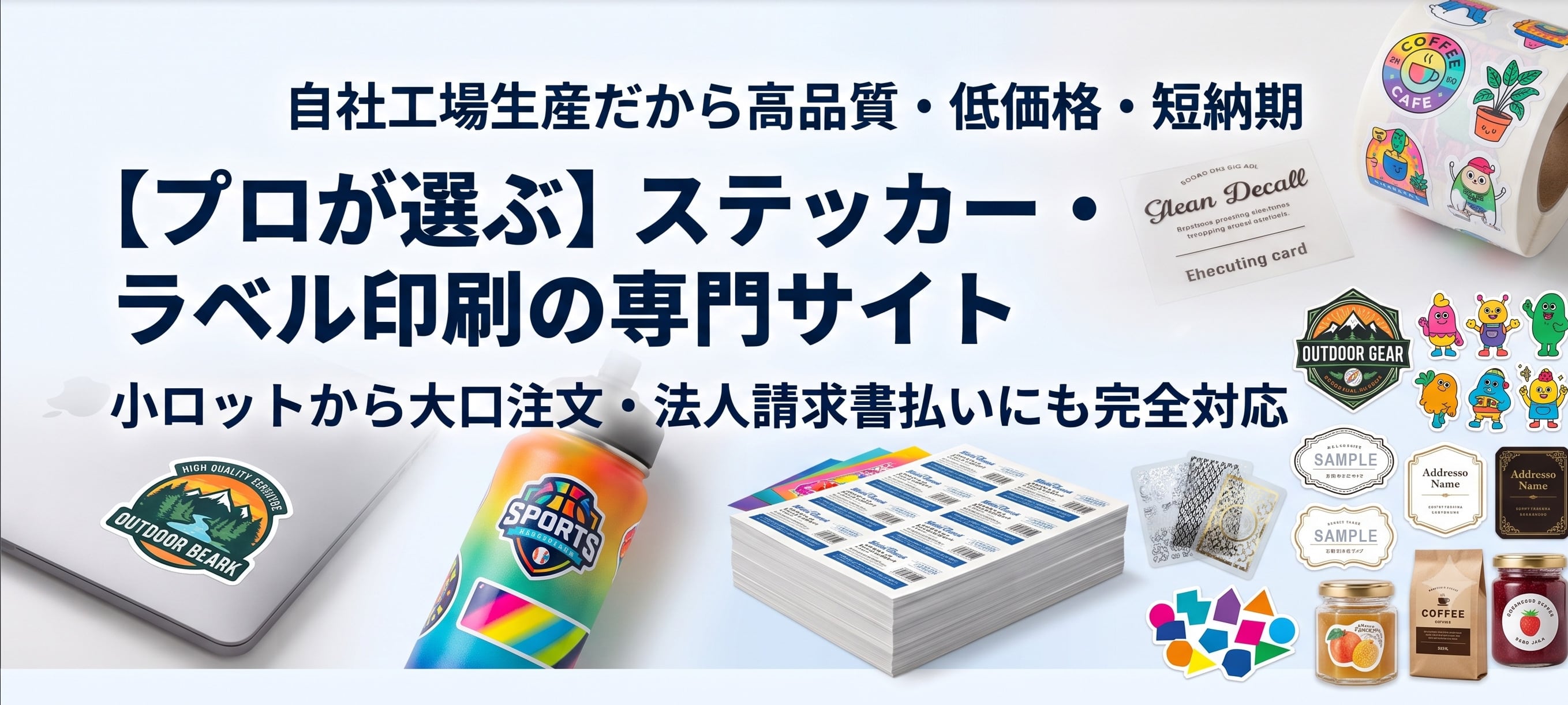 ステッカー・カッティングシートの単品屋