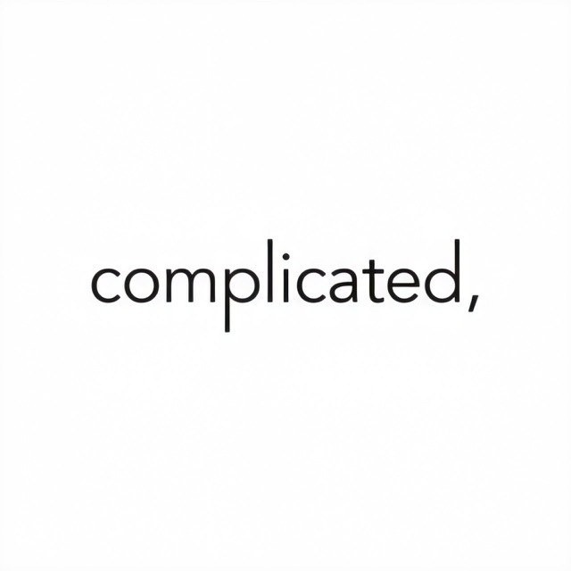 complicated, -original accessory-