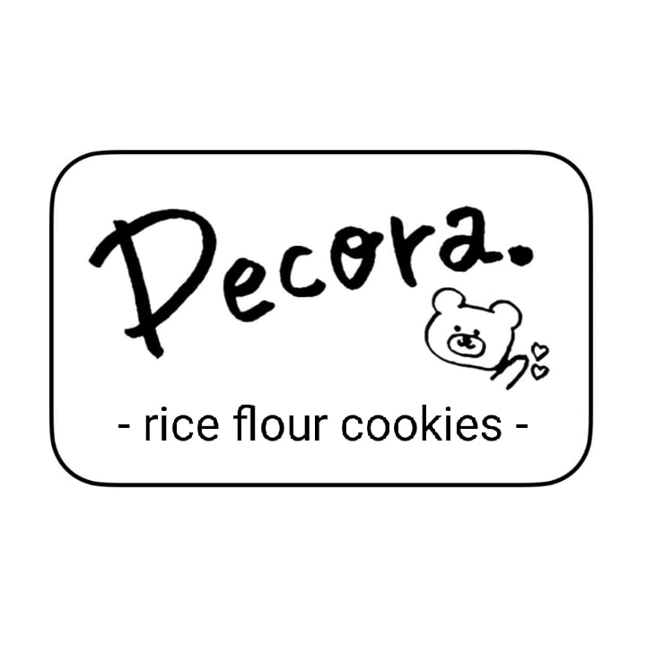 Decora.-rice flour cookies- デコラドット