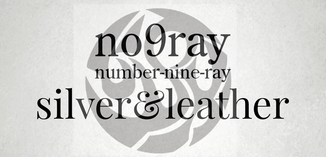 no9ray silver&leather 