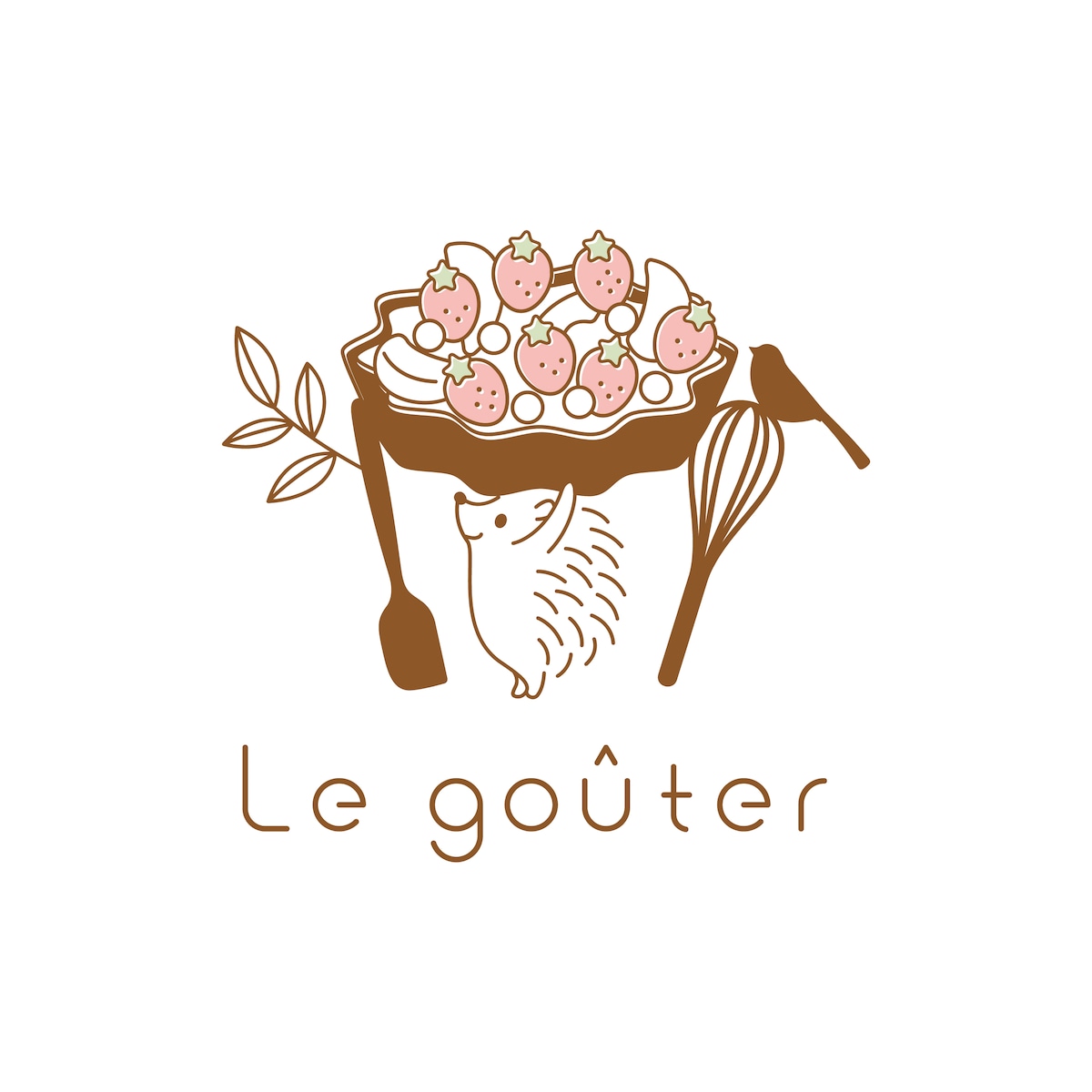 Gouter Logo Le goûter ロースイーツと焼き菓子のルグテ