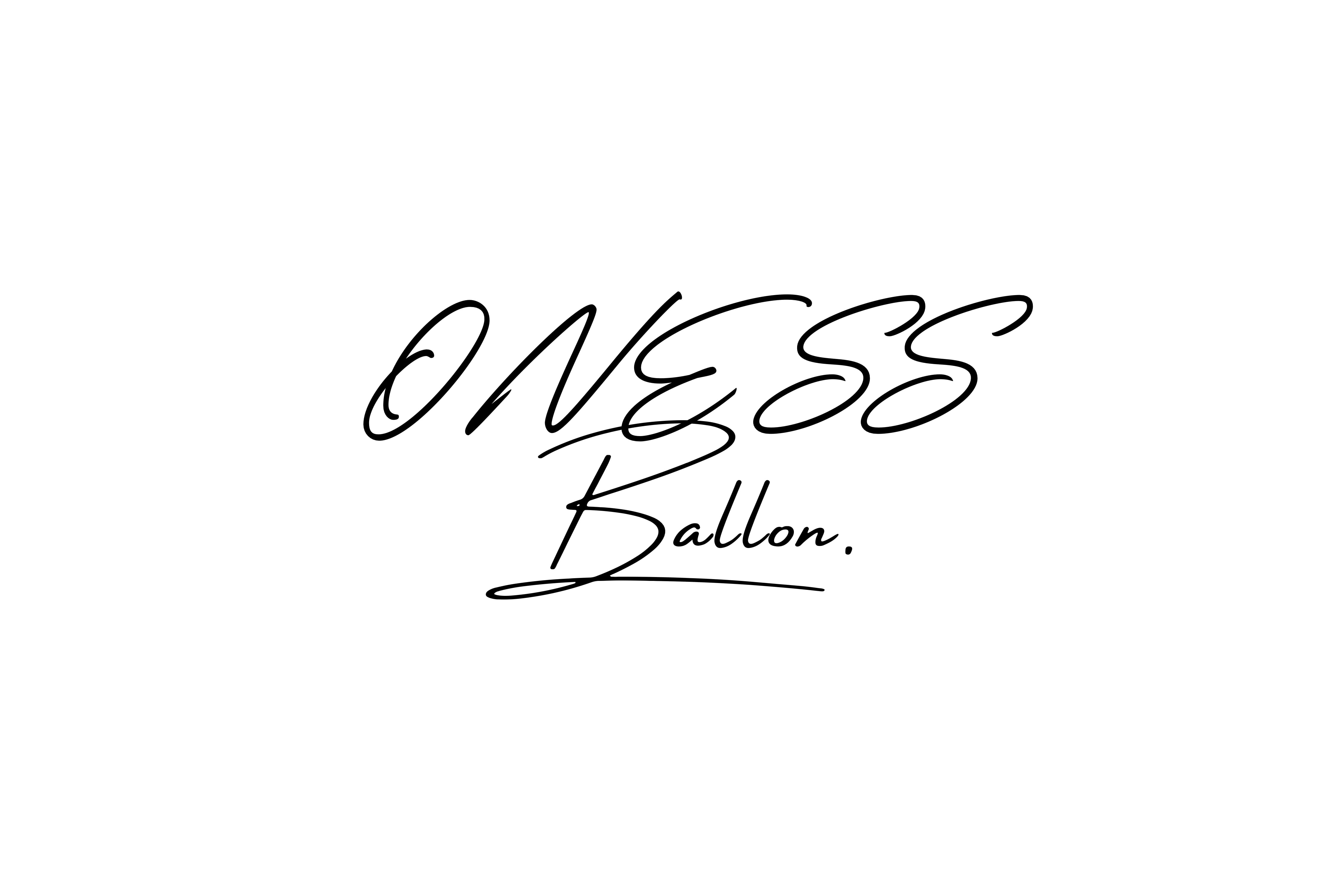 ONESS ballon.