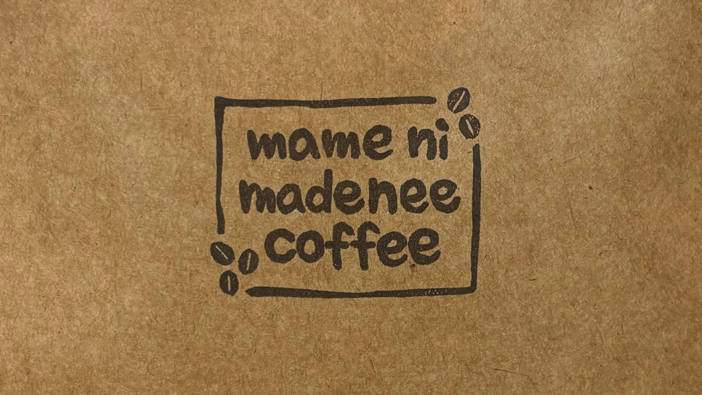 mame ni madenee coffee