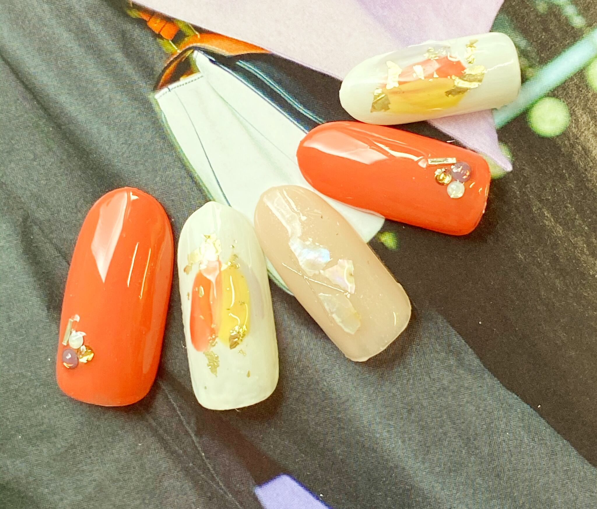 剥がせるネイルチップ【2374】 | twinkle-star