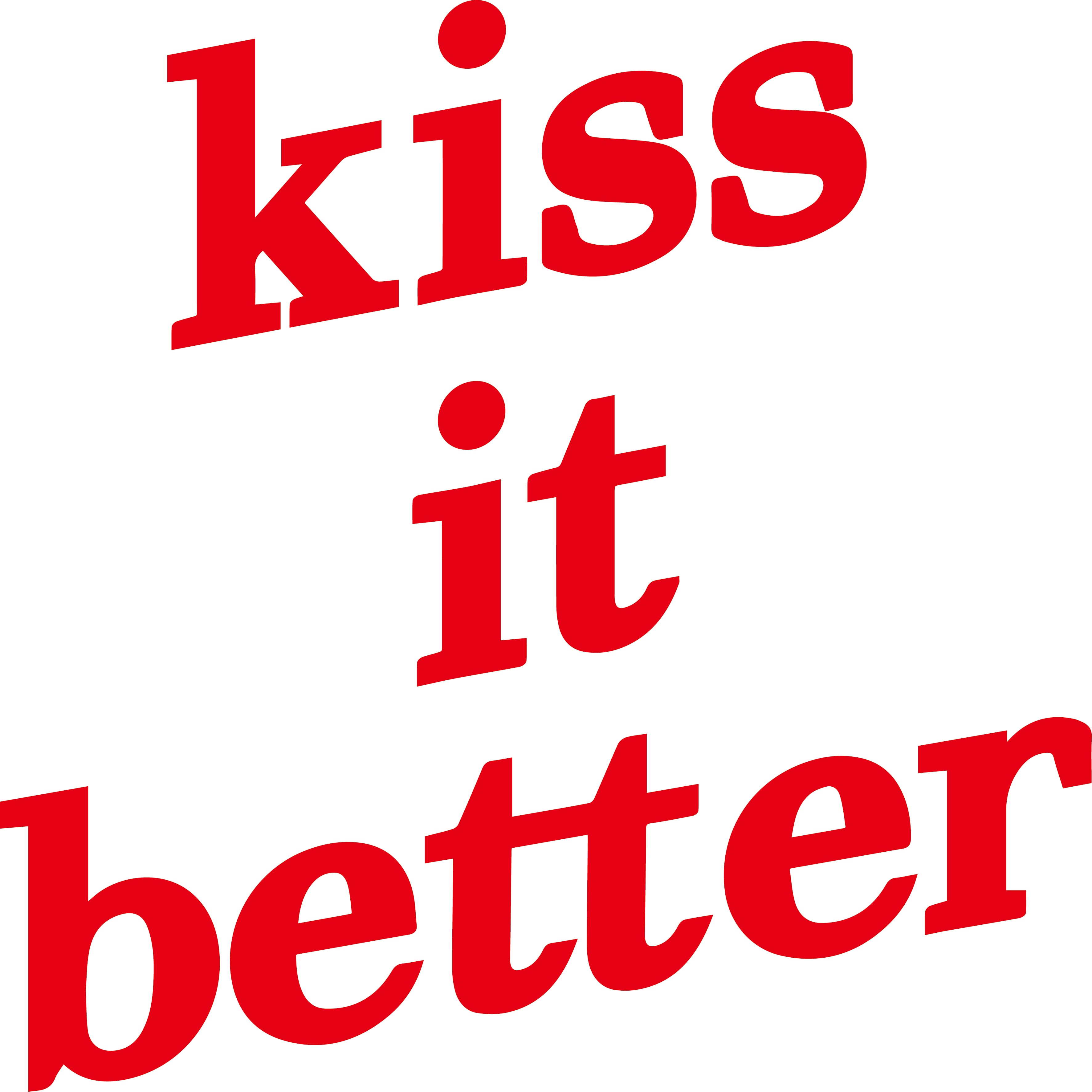 kiss it better