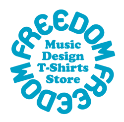 FREEDOM Music Design T-Shirts Store