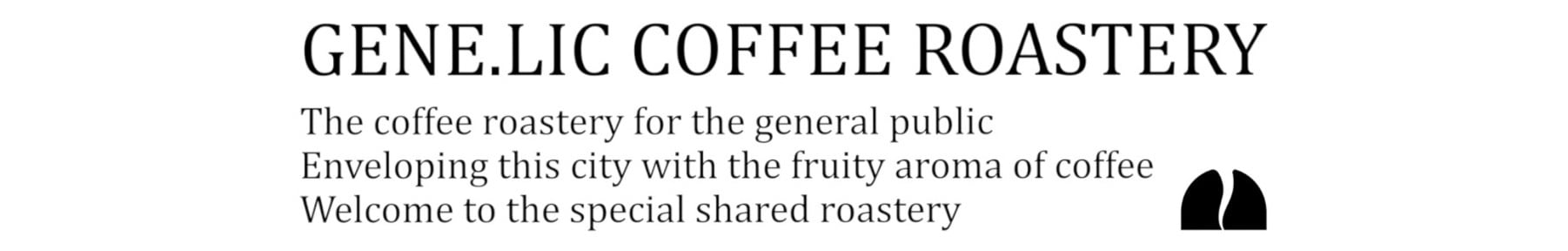 GENE.LIC COFFEE ROASTERY