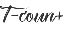 「T-coun+」手描きと刺繍とテキスタイル　