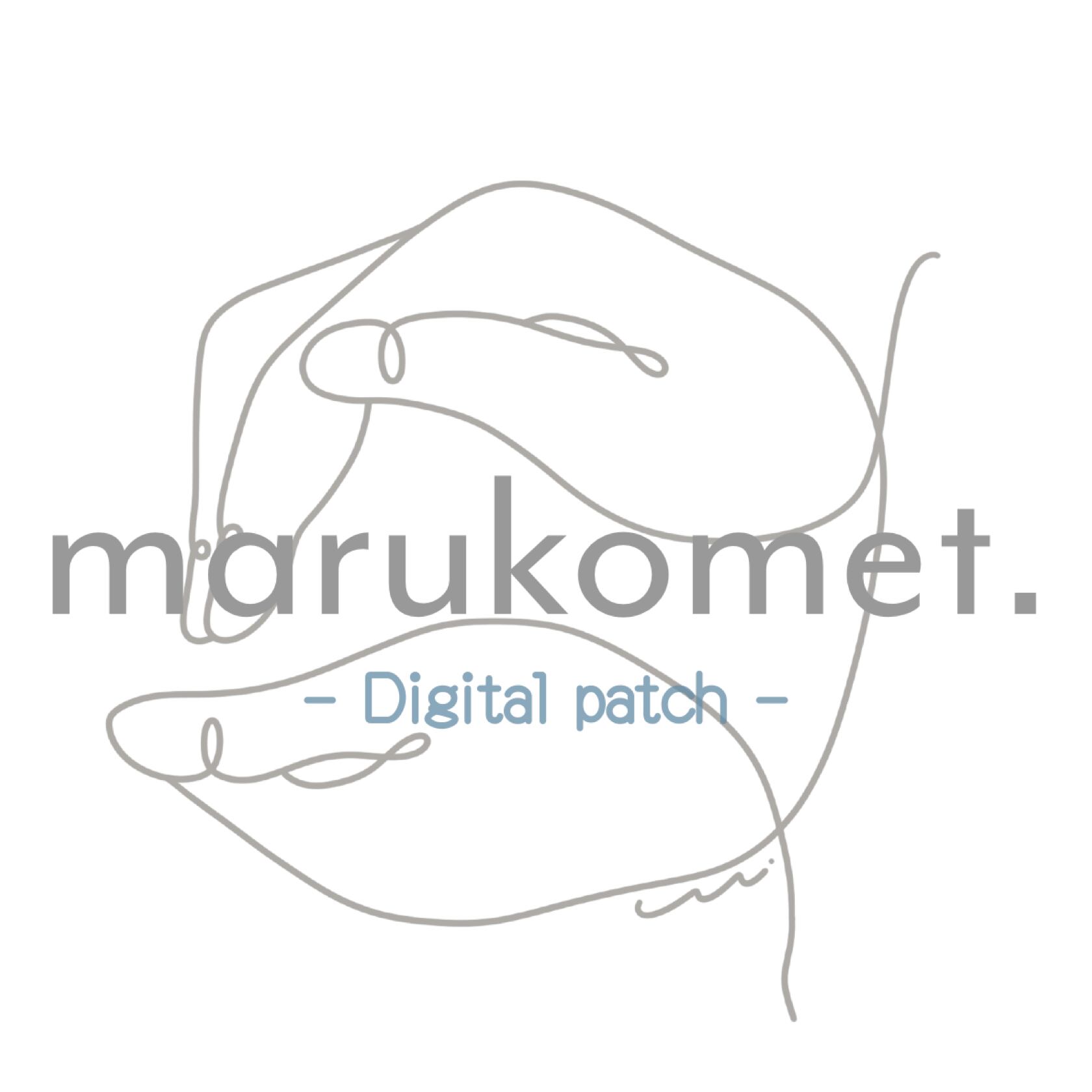 まるこめっと  marukomet. - digital patch -