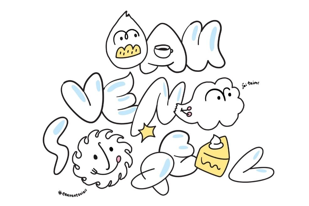 eau,vent,soleil. オーボンソレイユ