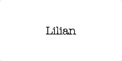 Lilian