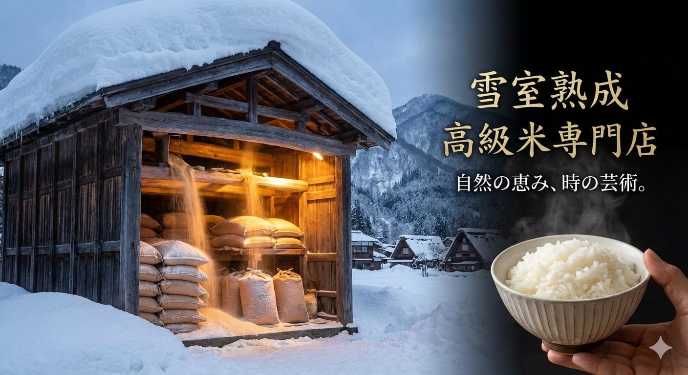 雪室熟成 高級米専門店 ニュークロップオーダー