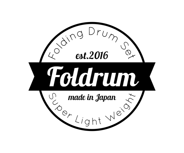 -Foldrum- 折り畳める超軽量ドラム