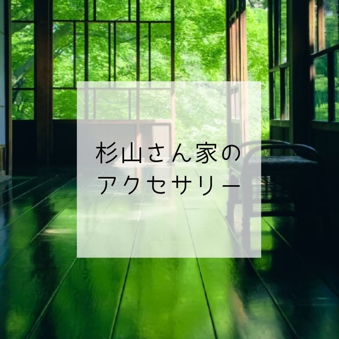 杉山さん家のアクセサリー