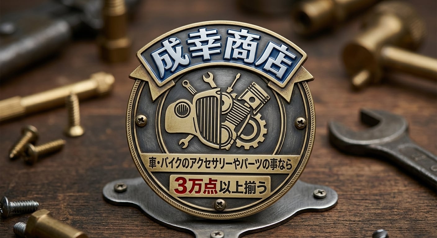 車＆バイクのアクセサリーやパーツの事なら3万点以上揃う「成幸商店」