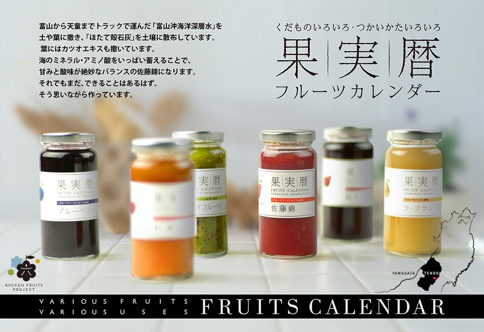 Fruits Calendar　フルーツカレンダー