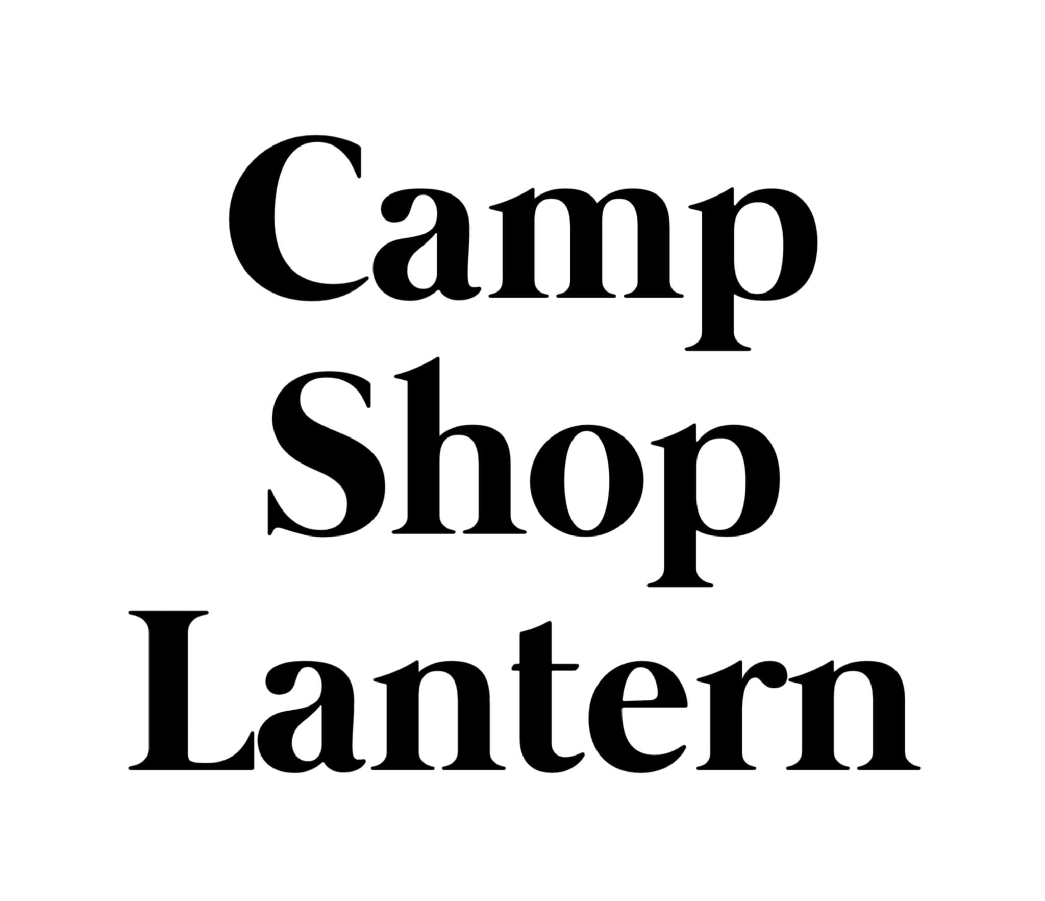 Camp Shop Lantern