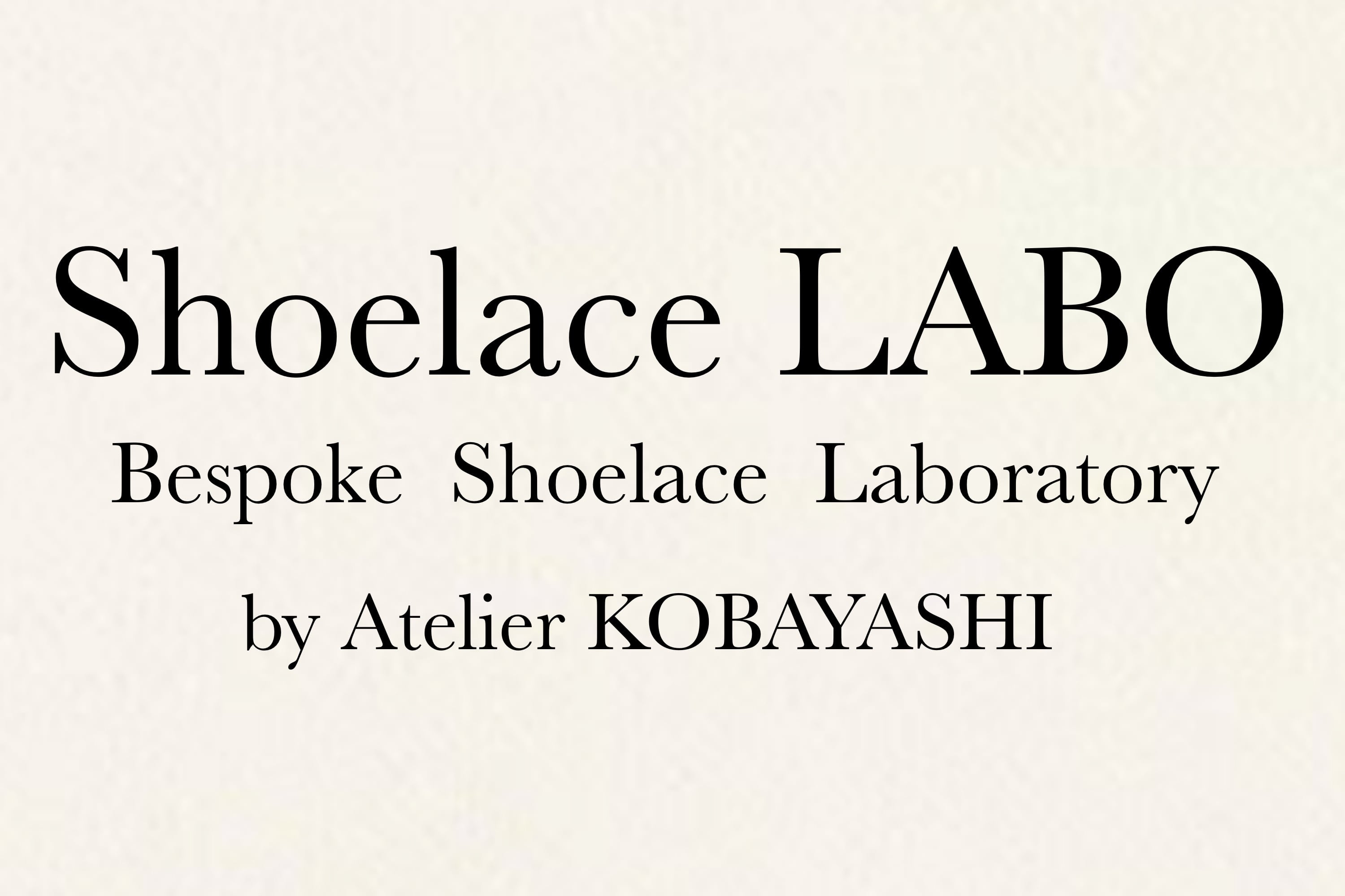 Shoelace LABO