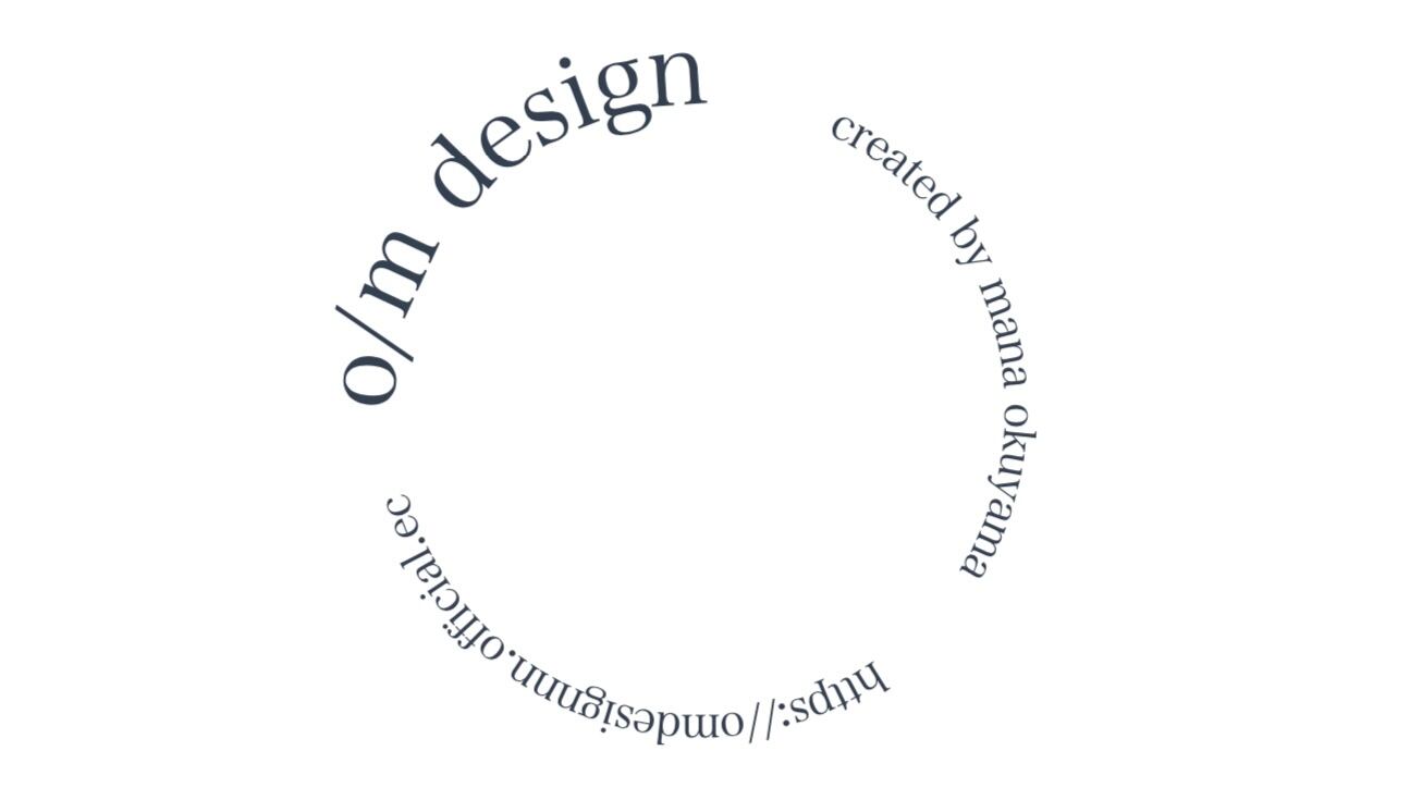 o/m design