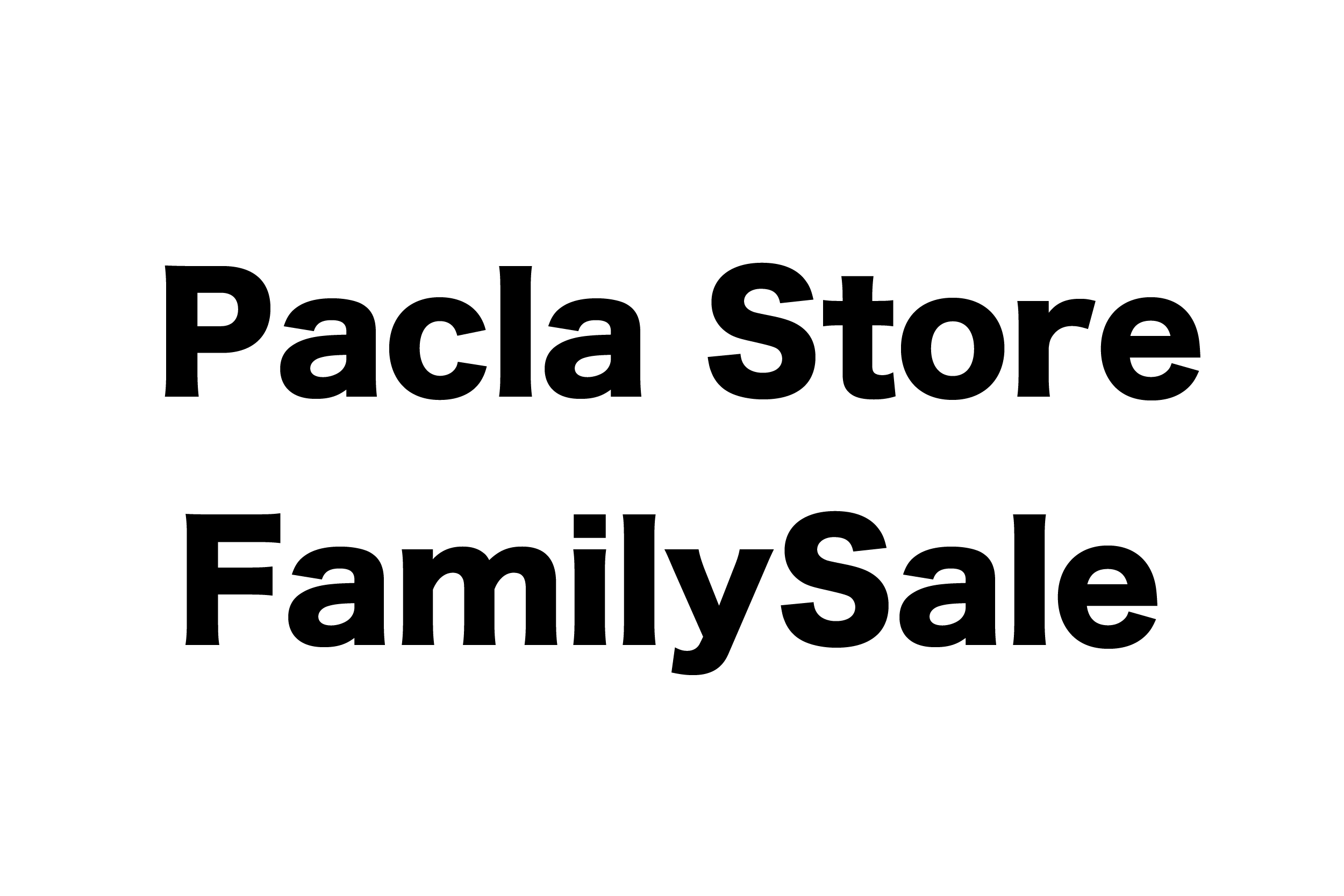 Pacla Store【FamilySale】