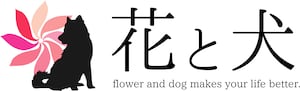 花と犬