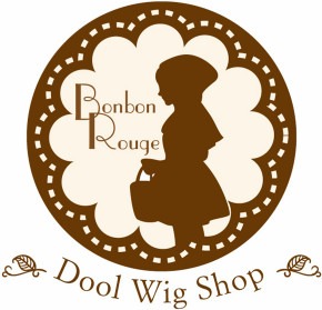Bonbon rouge Doll wig shop