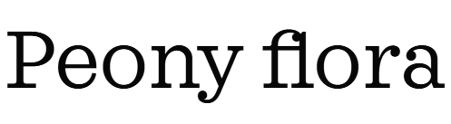 Peony flora