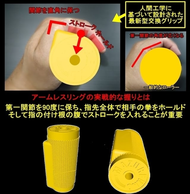 再入荷】ローテーションハンドル(Dハンドル)｜アームレスリング器具